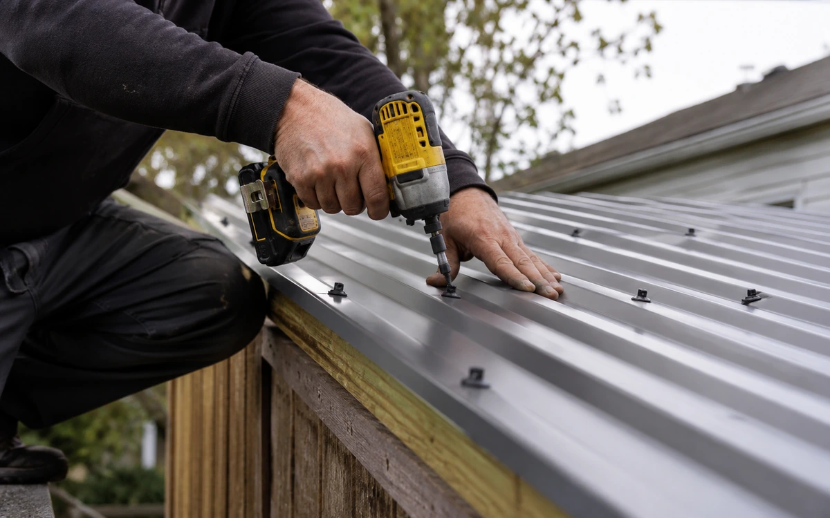 Shed roof replacement contractor